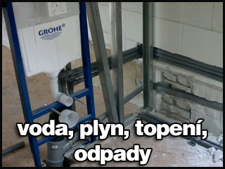 Voda, plyn, topen